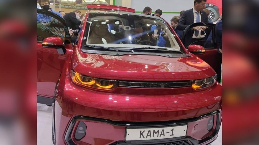 КАМАЗ кроссовер электромобиль