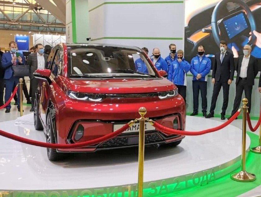 КАМАЗ кроссовер электромобиль