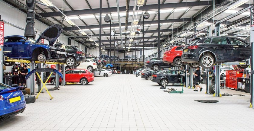 Станция техобслуживания автомобилей