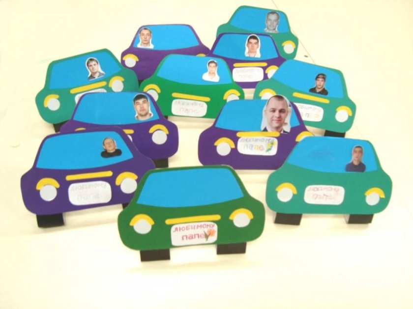 Поделка машинка