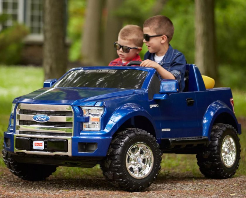 Электромобиль детский Ford Raptor f150