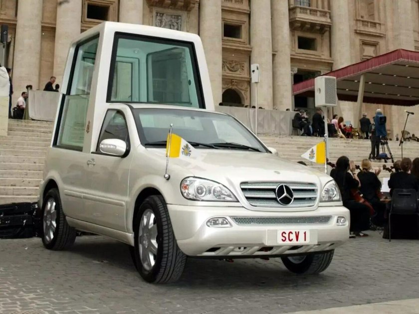 Папамобиль Мерседес