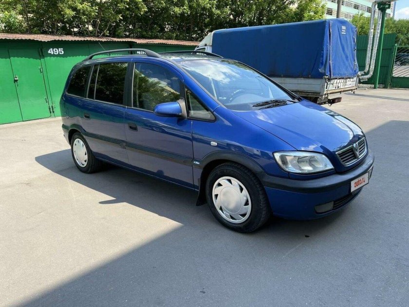 Опель зафира 2002