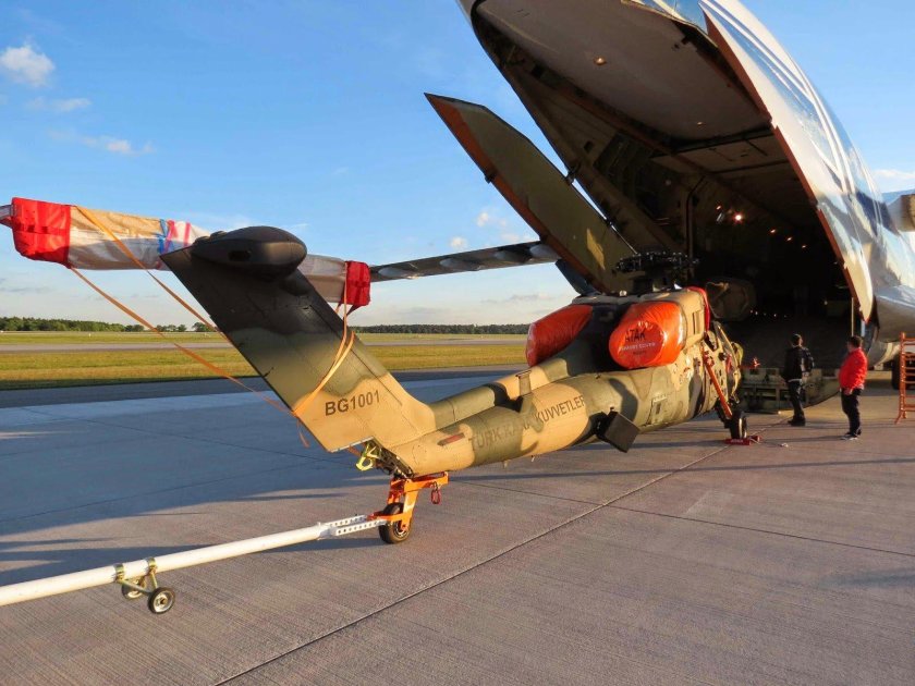 Транспортировка вертолета