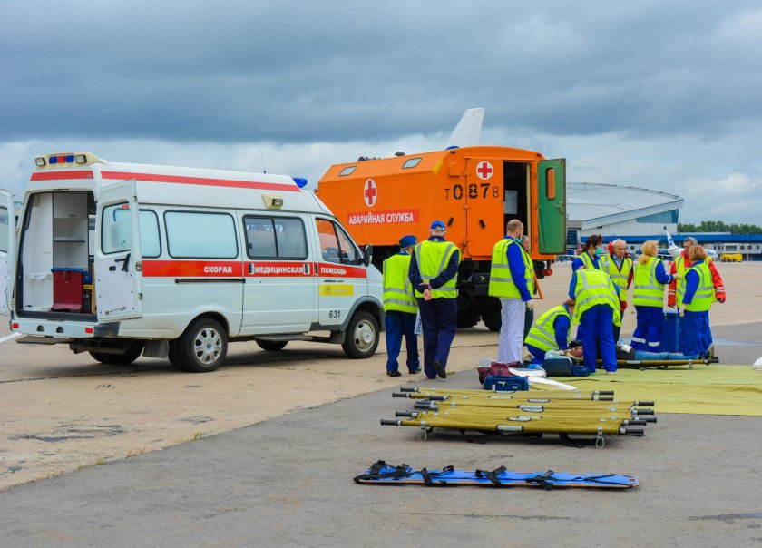 Аварийно-спасательные службы аэропорта Шереметьево