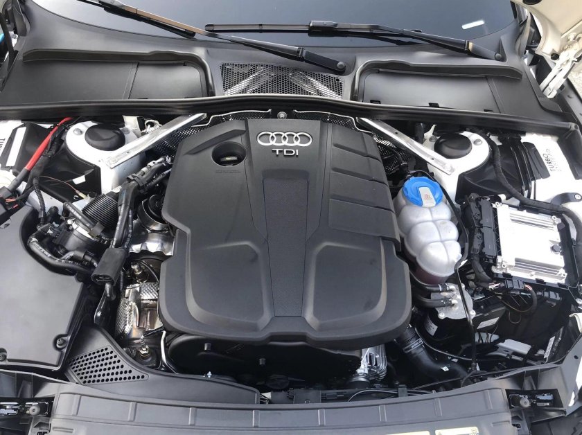 Audi a5 подкапотка