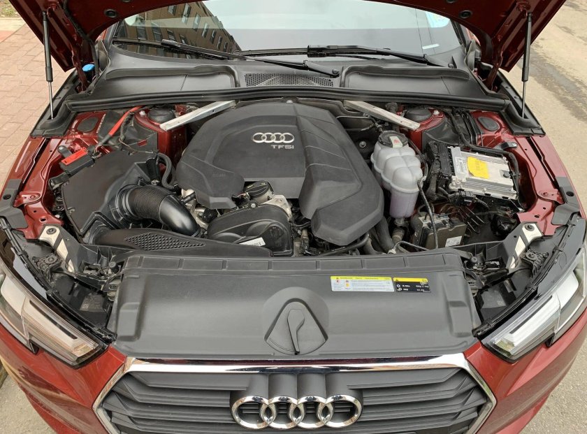 Audi a4 под капотом