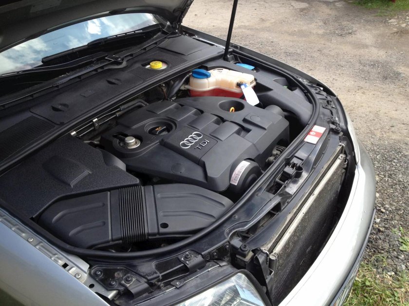 Подкапотка Ауди а4 б7