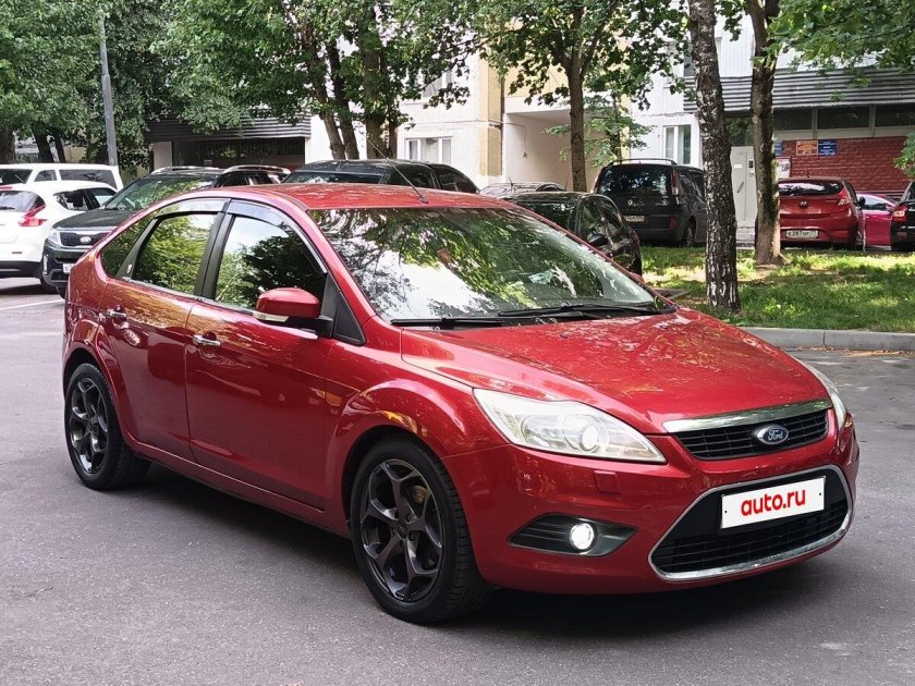 Форд фокус 2008 красный