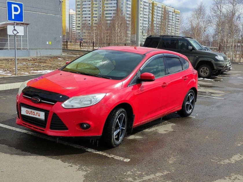 Форд фокус 3 красный