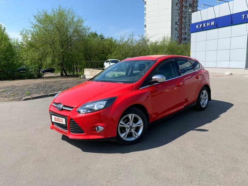 Форд фокус 3 красный