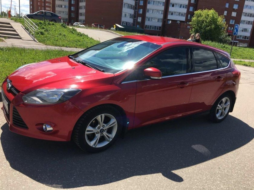 Форд фокус 2012 красный
