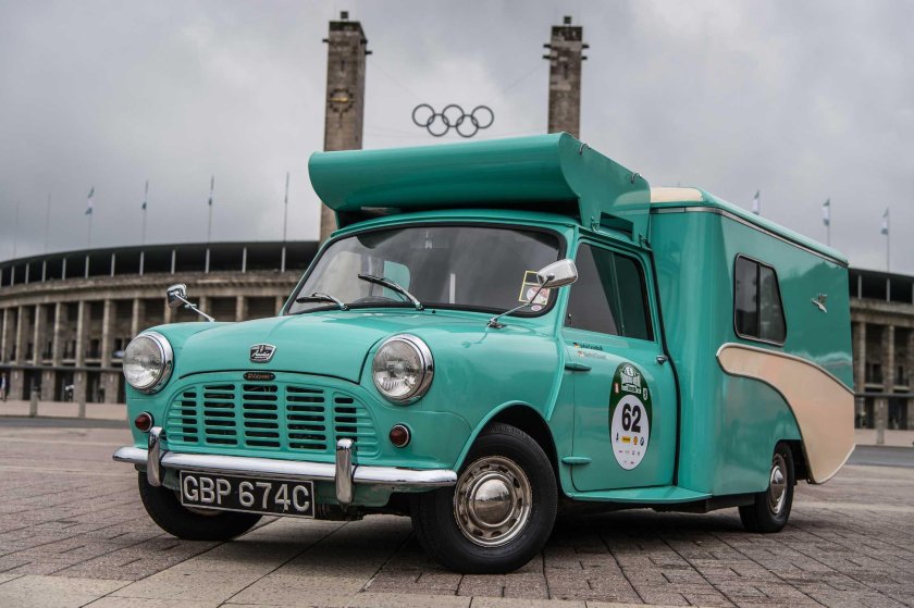 Ретро мини фургоны