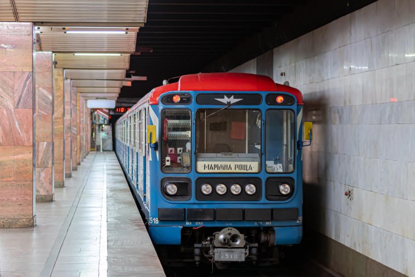 Москва вагон метро