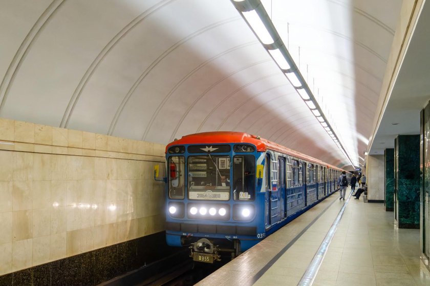 Москва вагон метро