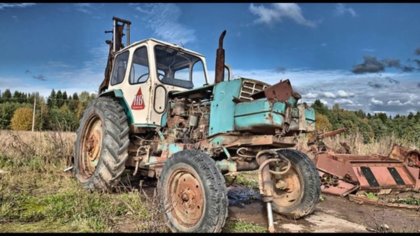 Трактор МТЗ 80калхоз ССР