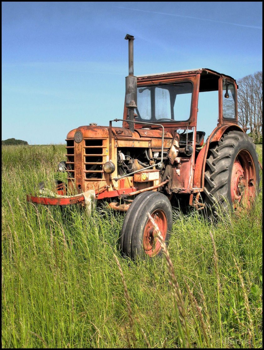 Старые советские трактора