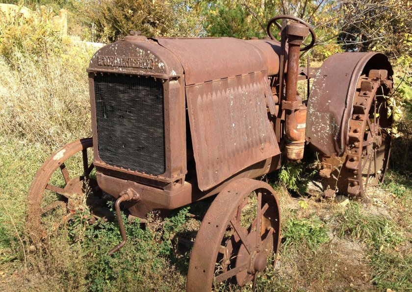 Паровой трактор СССР