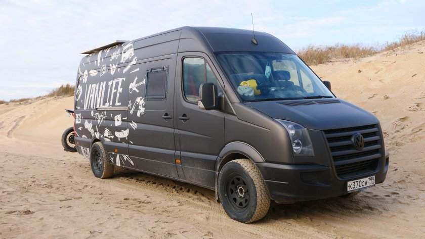 Пушка гараж Крафтер