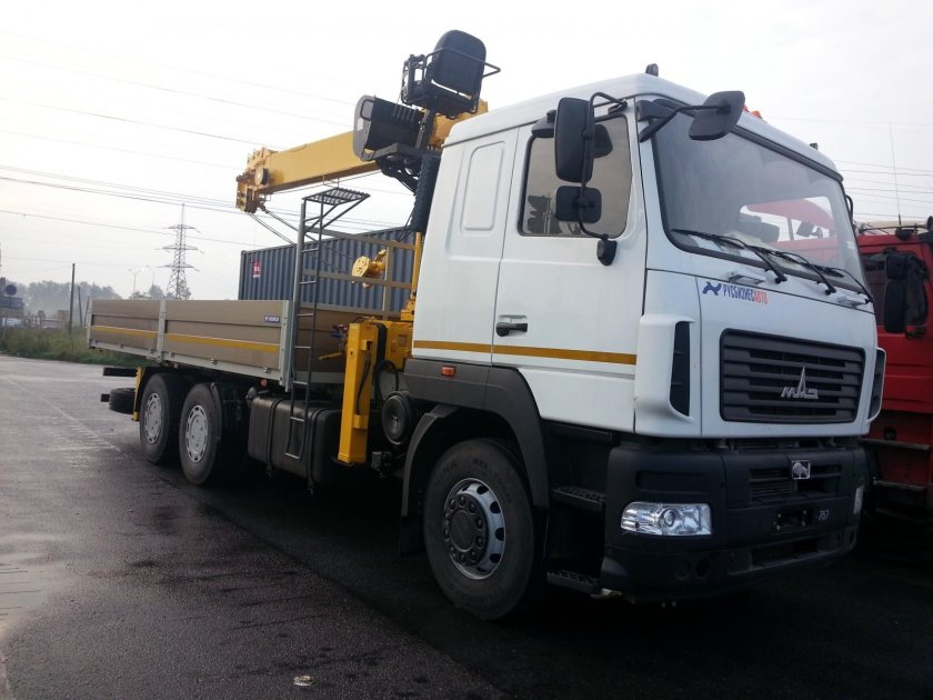 МАЗ 6312 С КМУ