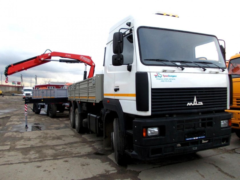 МАЗ 6312 С КМУ