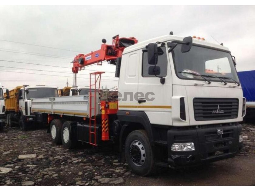 Маз 6312с5 с кму