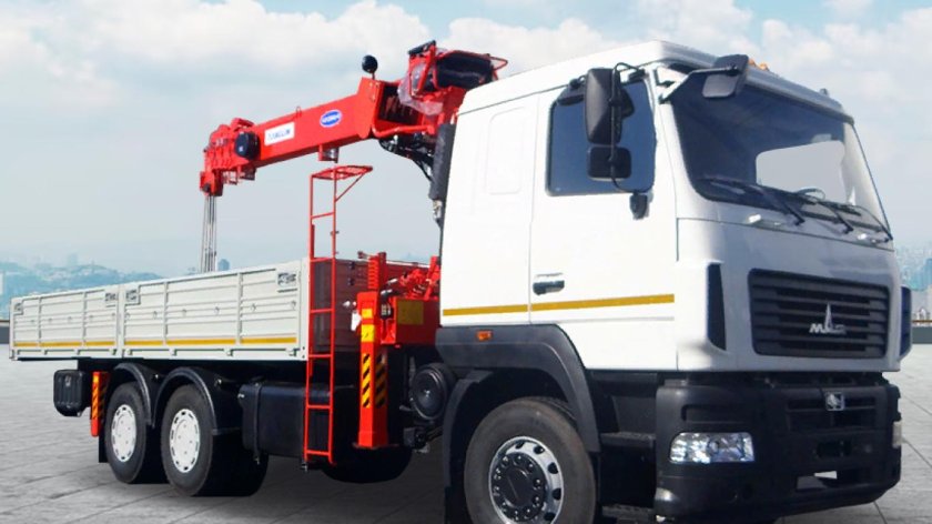 Маз 6312с5 с кму