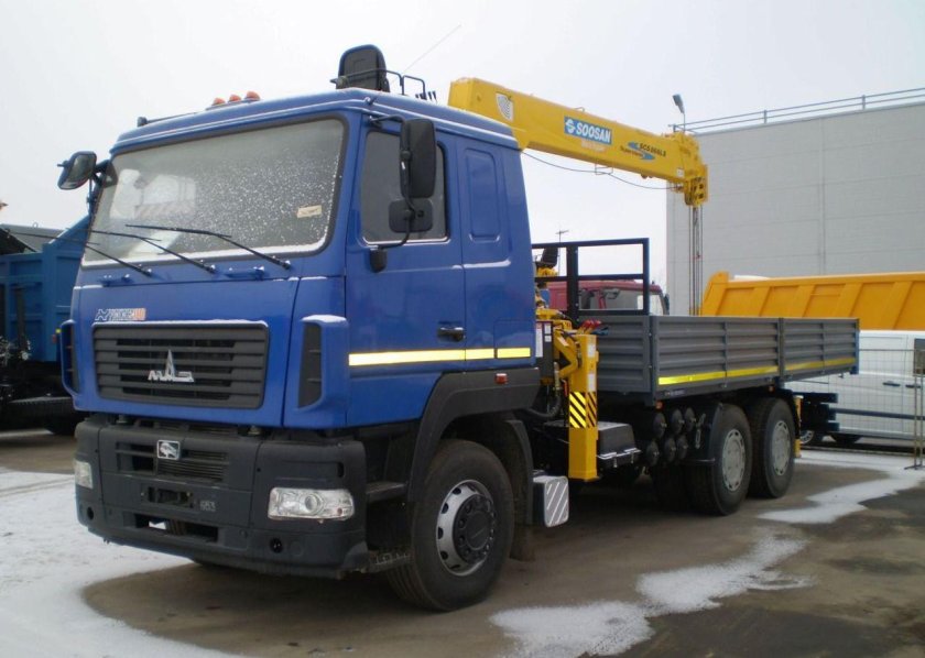 МАЗ 6312с5 с КМУ