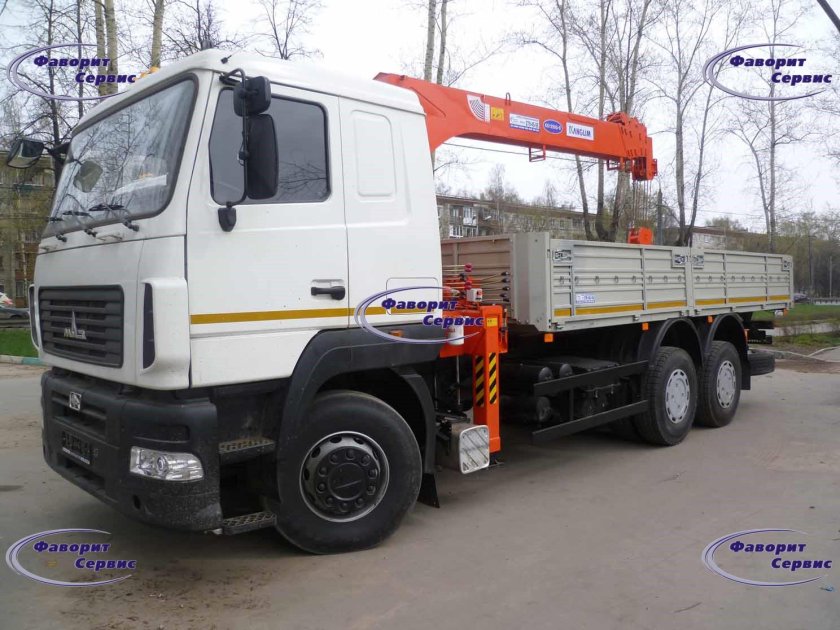 МАЗ 6312с5 с КМУ Dongyang