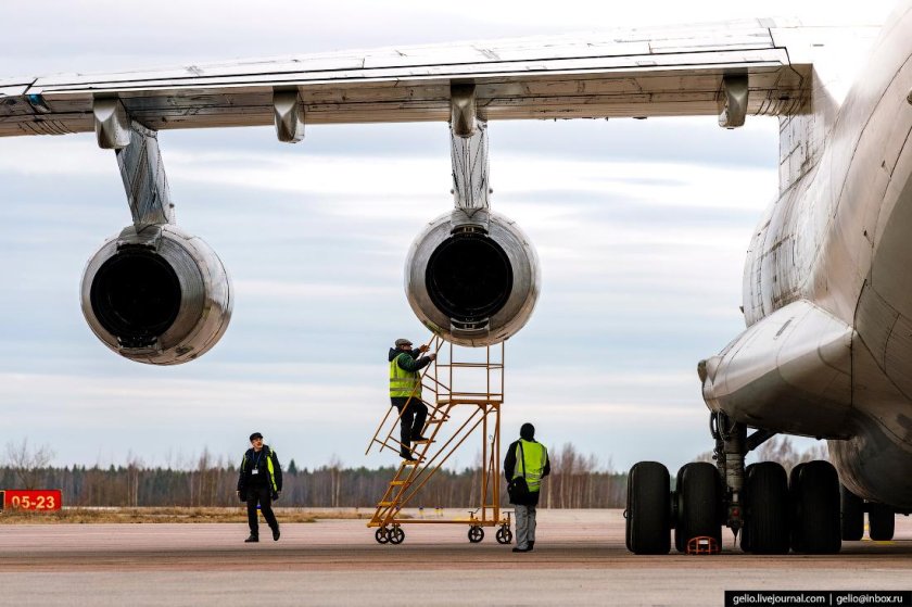 Шасси ил-76мд