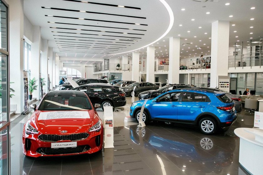 Киа автосалон к8