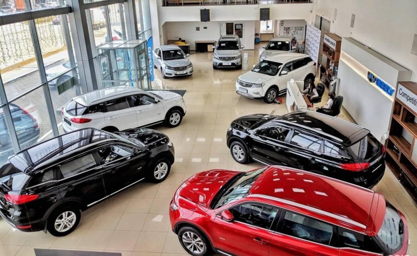 Автосалон китайских авто