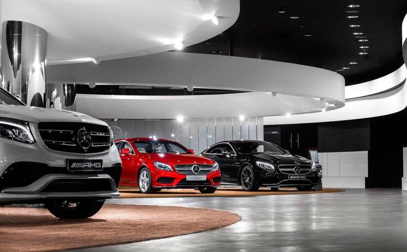 Mercedes Benz Autosalon