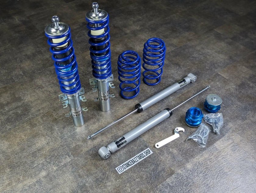 Комплект винтовой подвески койловеров jom