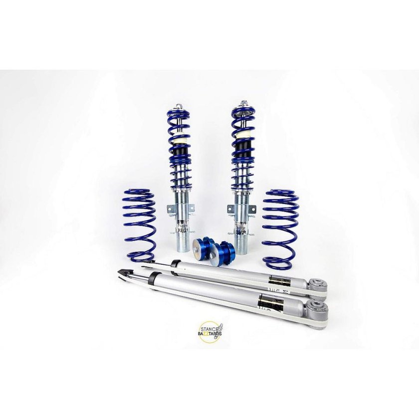 Комплект занижения Шкода Рапид койловеры