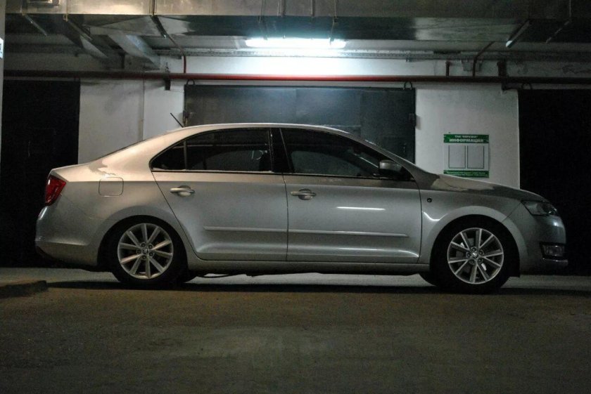 Skoda Rapid европодвеска