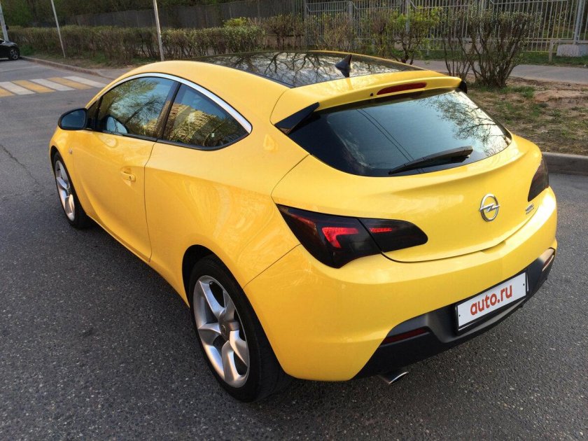 Опель астра j рестайлинг