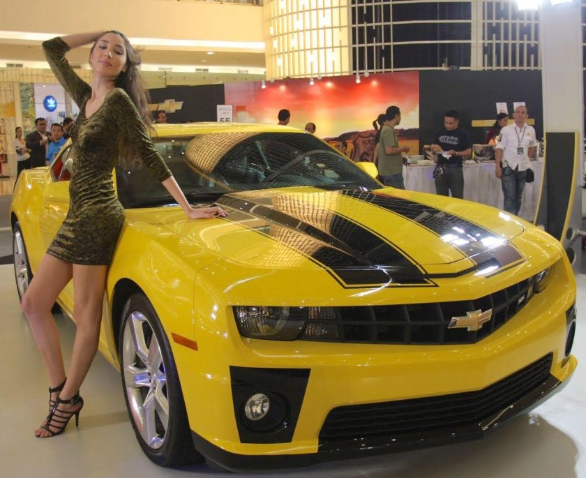 Меган Фокс и Камаро