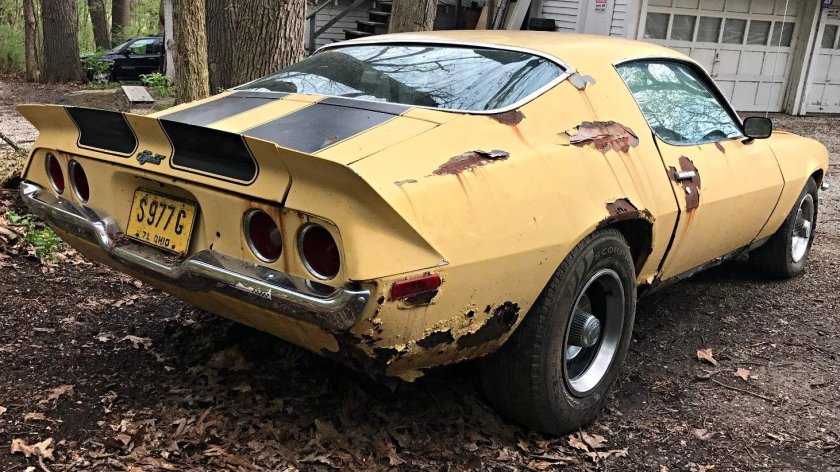 Шевроле Камаро 1969 брошенные