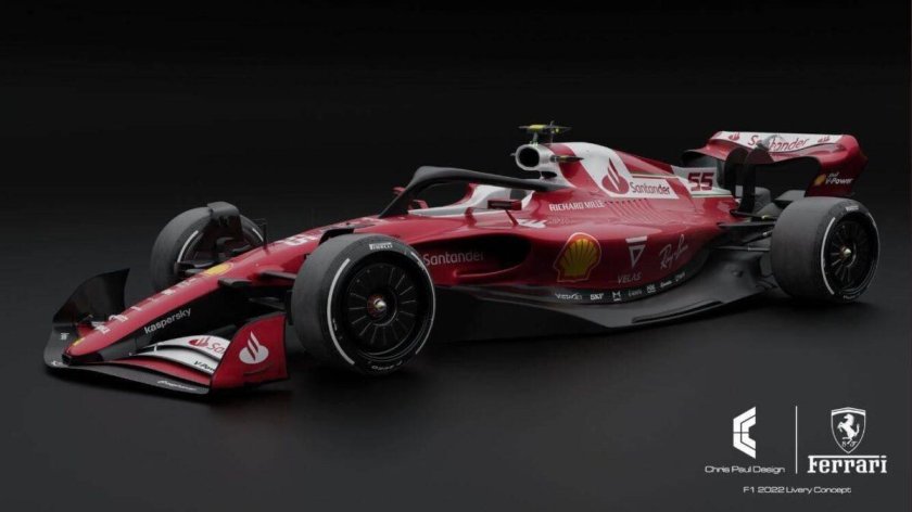 Феррари ф1-75 2022