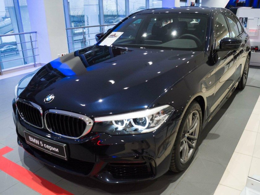 БМВ 530 черный