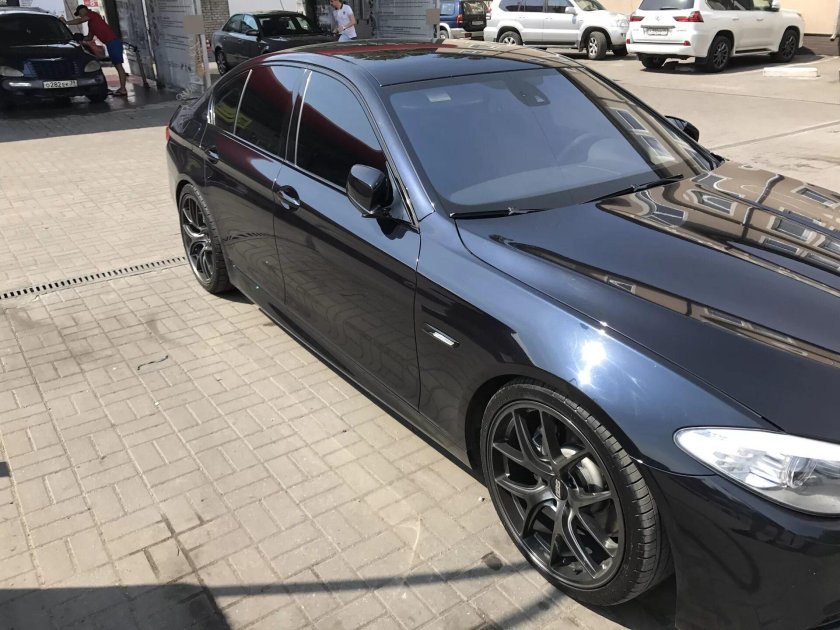 BMW f10 Carbonschwarz