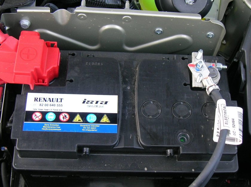 Аккумулятор Рено Логан 1.6
