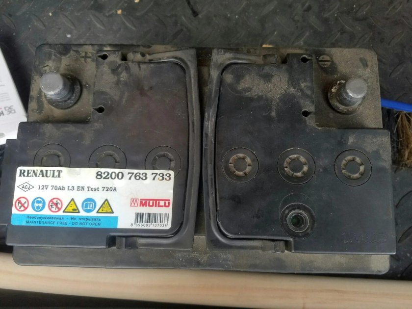 Аккумулятор Renault Fluence 1.6