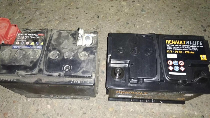 Аккумулятор Renault Duster 1.6