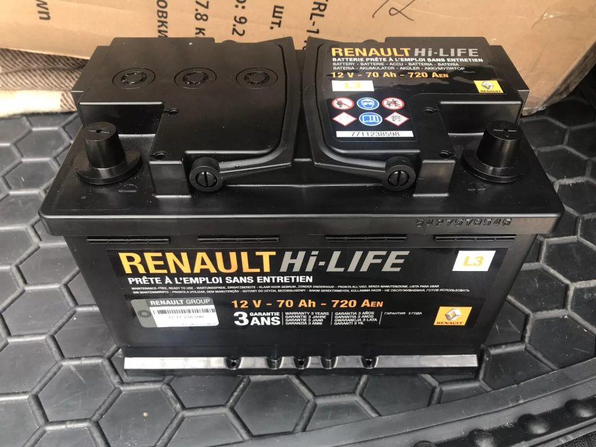 Рено Меган 3 аккумулятор