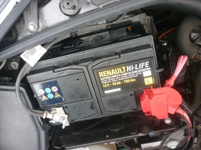 Renault Sandero Stepway аккумулятор