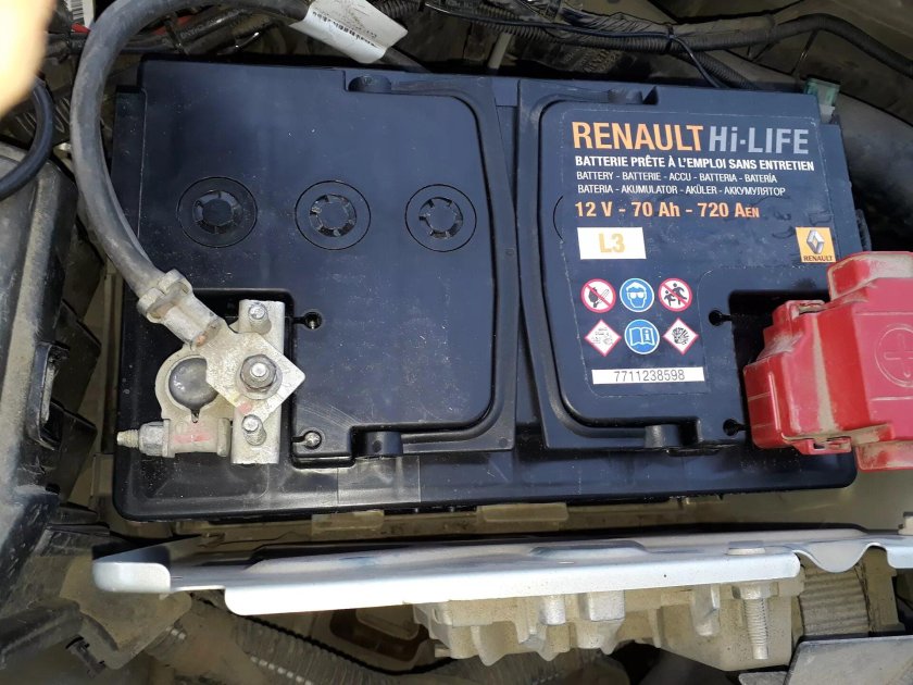 АКБ Рено Логан 1.6