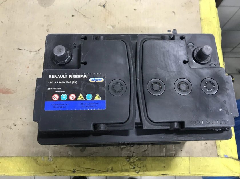 АКБ Renault 70ah 720a