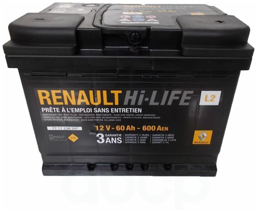 Аккумулятор Renault Hi-Life 12v 70ah